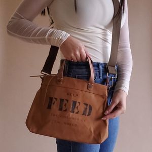 FEED Canvas Crossbody Bag